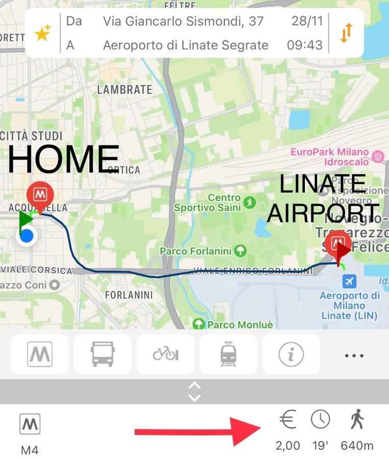 Sismondi Top Apt Milánó Kültér fotó