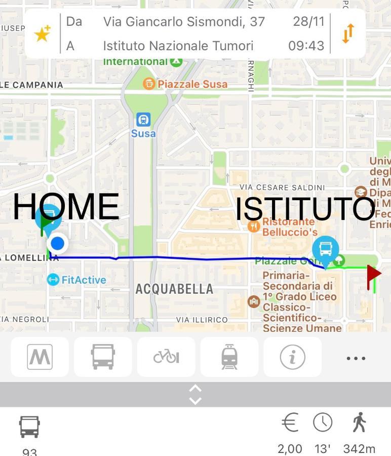 Sismondi Top Apt Milánó Kültér fotó